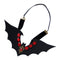Halloween Headband Bat Head Piece Hair Band Accessory Party Cosplay Costume Favors Supplies